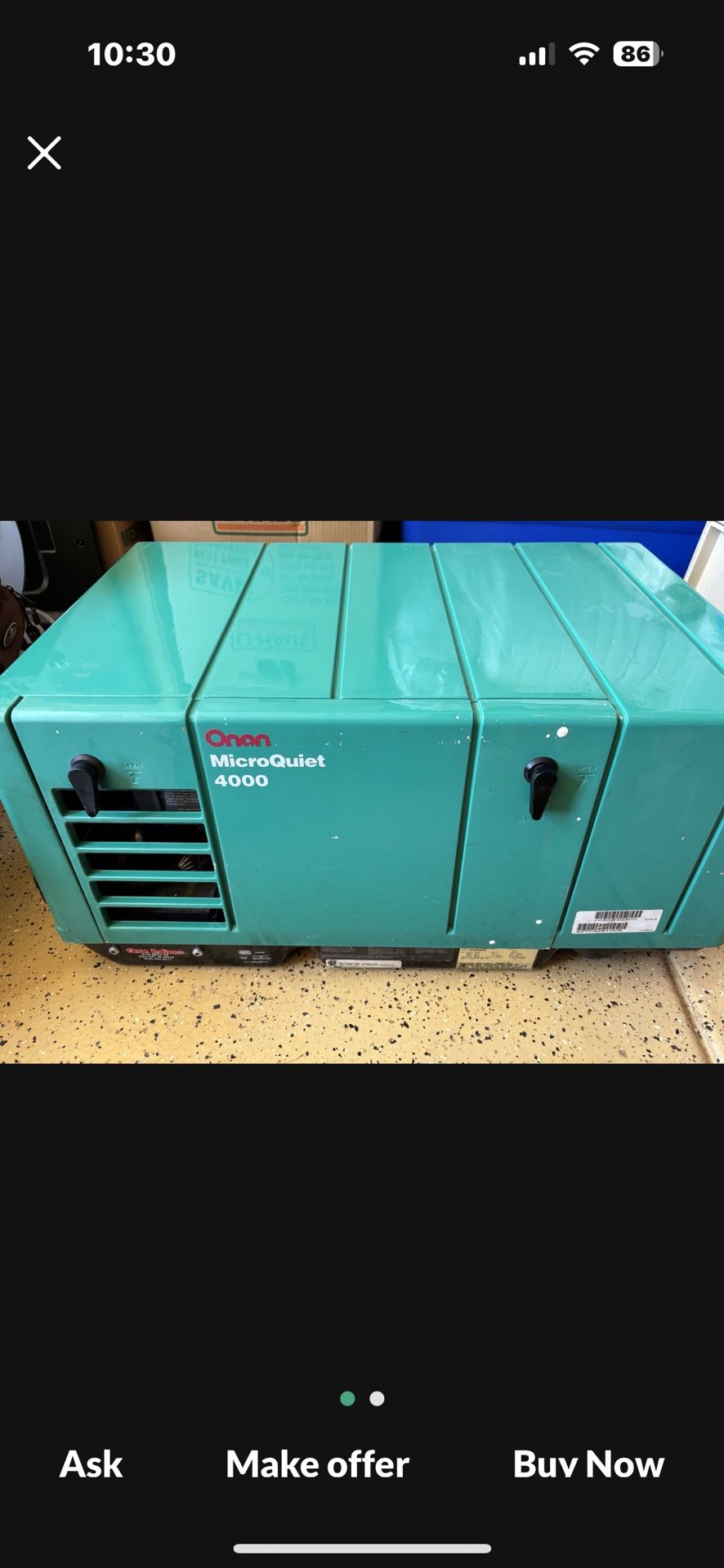 Onan 4K Generator