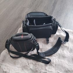 Nice Older Camera/Recorder Cases/Tapes