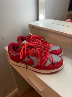 Nike Dunk Low Off-white University Red