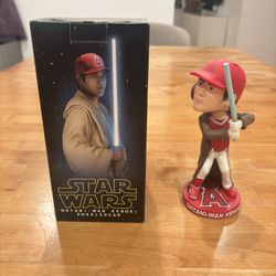 Shohei Ohtani Wan Kenobi Star Wars Angels Bobblehead