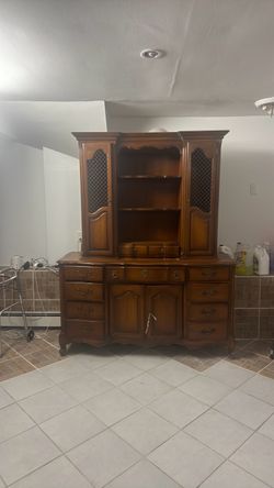 Wooden China cabinet