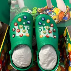 M&M'S Crocs Bae Clog Women’s Size 9
