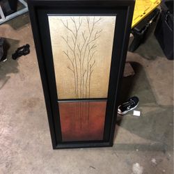 18x42 Bed Bath And Beyond Floral Art Painting 