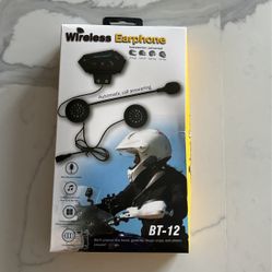 Motorcycle Wireless Earphones 