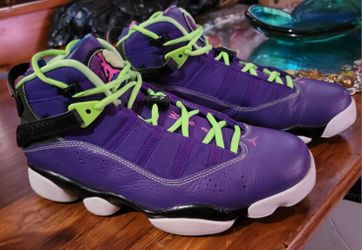 Purple Size 9.5 Jordan 6 Tennis Shoe