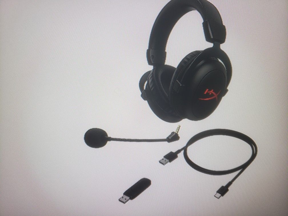 Hyperx Cloud Core Wireless Gaming Headset, Black  Open Box Item