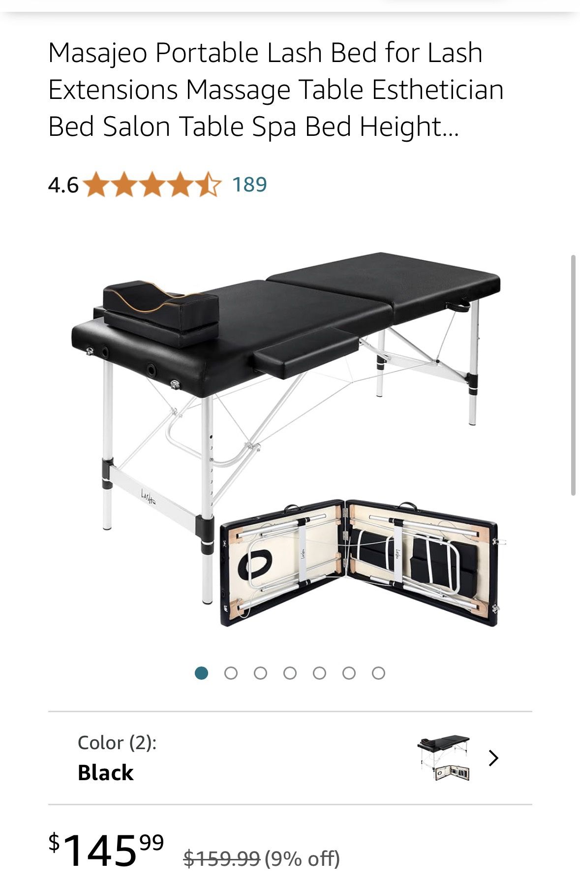 Brand New In Box Massage Table. 