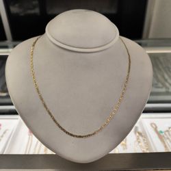 14k Solid Gold Necklace 4 Grams 18 Long Layaway Available 10%dwon If You Interested Please Make Sure You Ask For Maribel Thank You 
