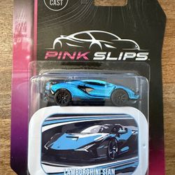 Pink Slips Lamborghini Sian Metallic Blue