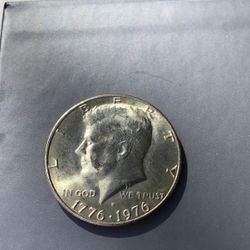 1976 Half dollar double die