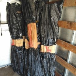 Seven Rolls Of Bamboo Fencing