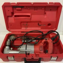 MILWAUKEE HEAVY DUTY 1/2” (13mm) DRILL  TWO SPEED RIGHT ANGLE DRIVE 48-08-2871