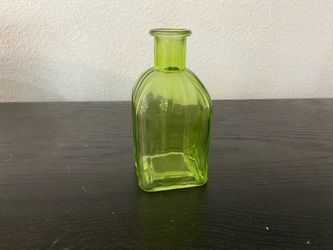 Small green vase