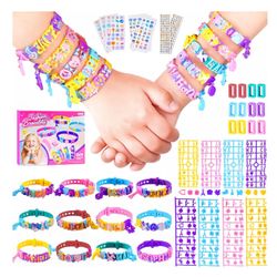 Brandnew Art & Craft Kits Friendship Bracelet Making Kit 12 Sets - DIY for Girls and boys Ages 5 6 7 8-12, Creative Arts Crafts Christmas & Birthday P