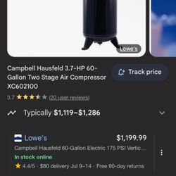 Campbell/Hausfeld Industrial Air Compressor 