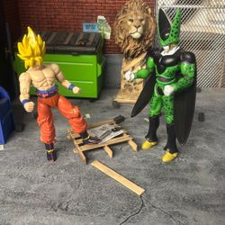 Dragon Ball Super Goku Vs Perfect Cell Set