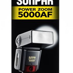 Sunpak Power Zoom 5000AF Flash for Minolta AF Series Cameras – Original Box
