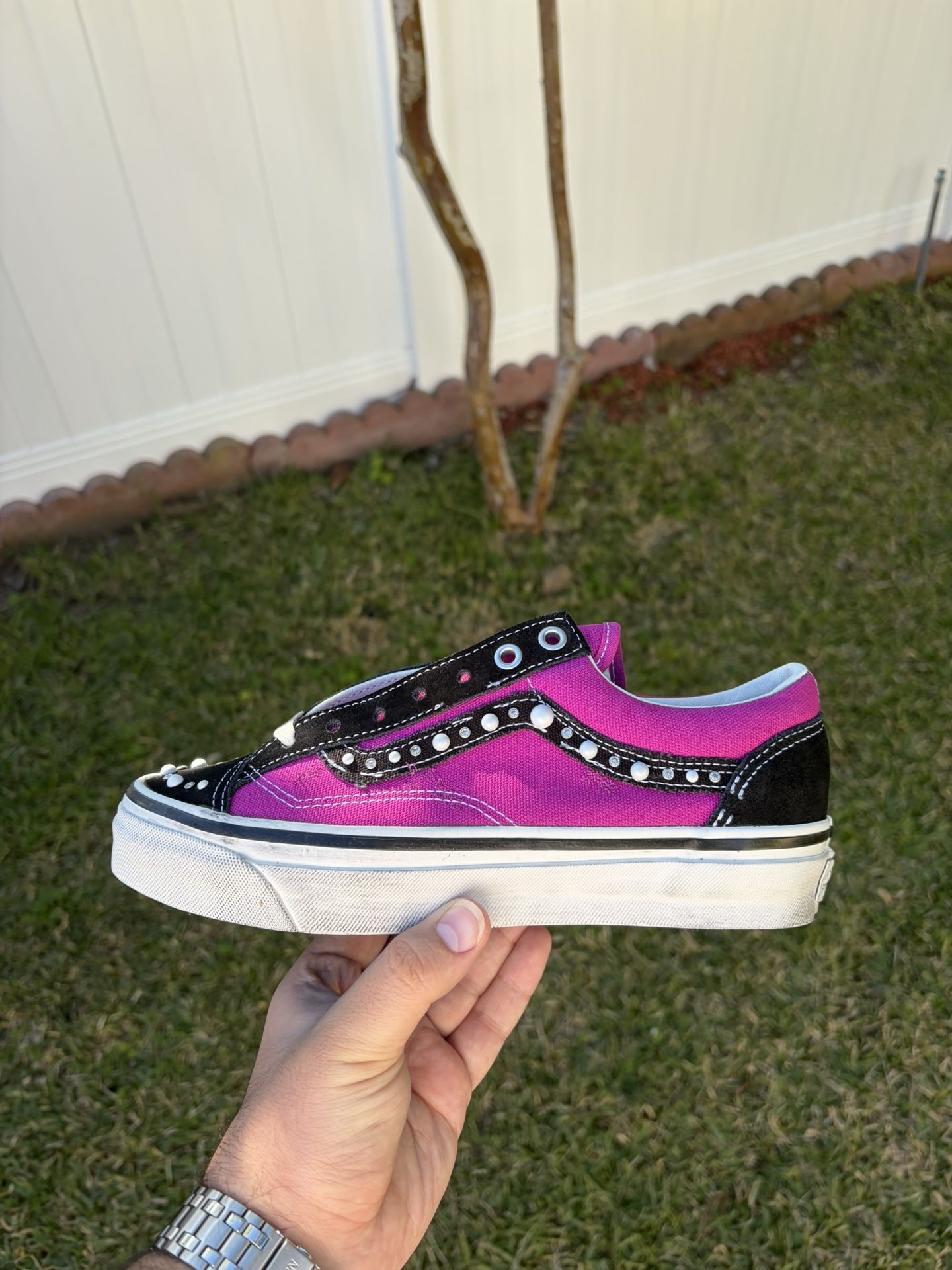 Pink Pearl Vans