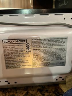 Black+Decker EM720CB7 Digital Microwave Oven Review 
