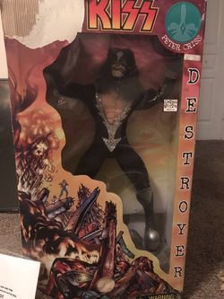 Kiss Destroyer Action Figures Witch Certificate Of Authenticity