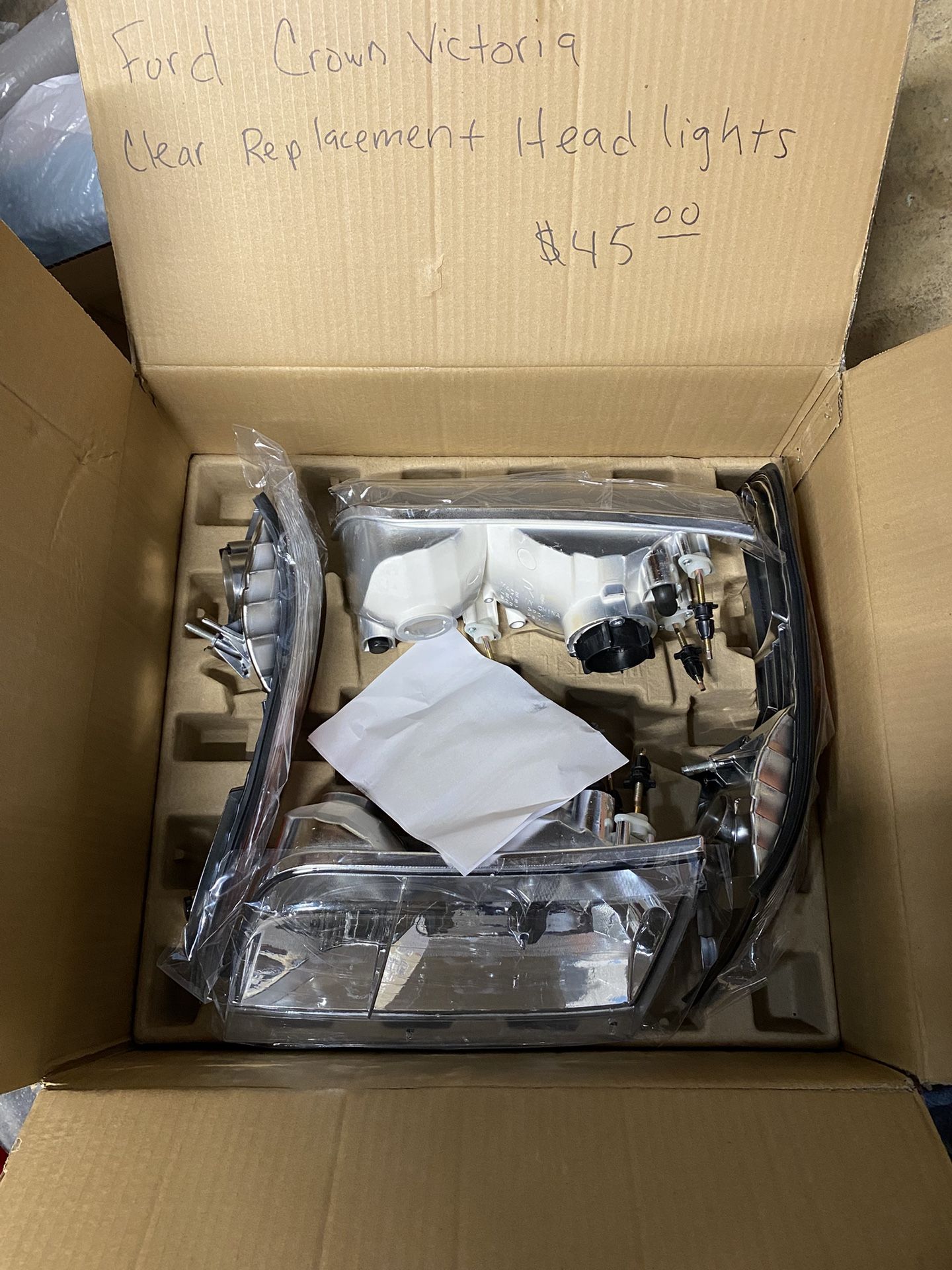 2008 Crown Victoria Headlights