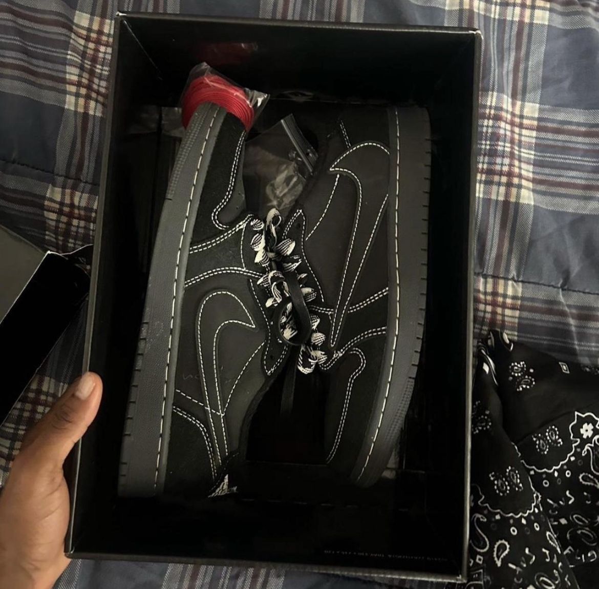 Nike Travis Scott Black Size 7