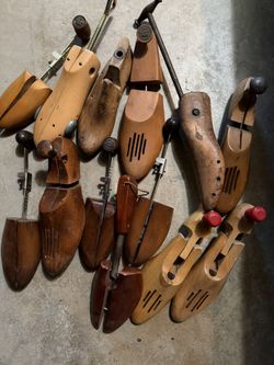 Vintage Wooden Show Molds