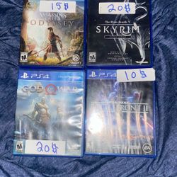 PS4 Games!