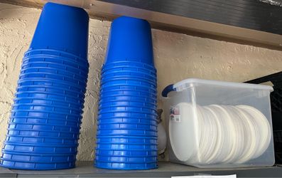 One Gallon Buckets with Lid (Food Grade)