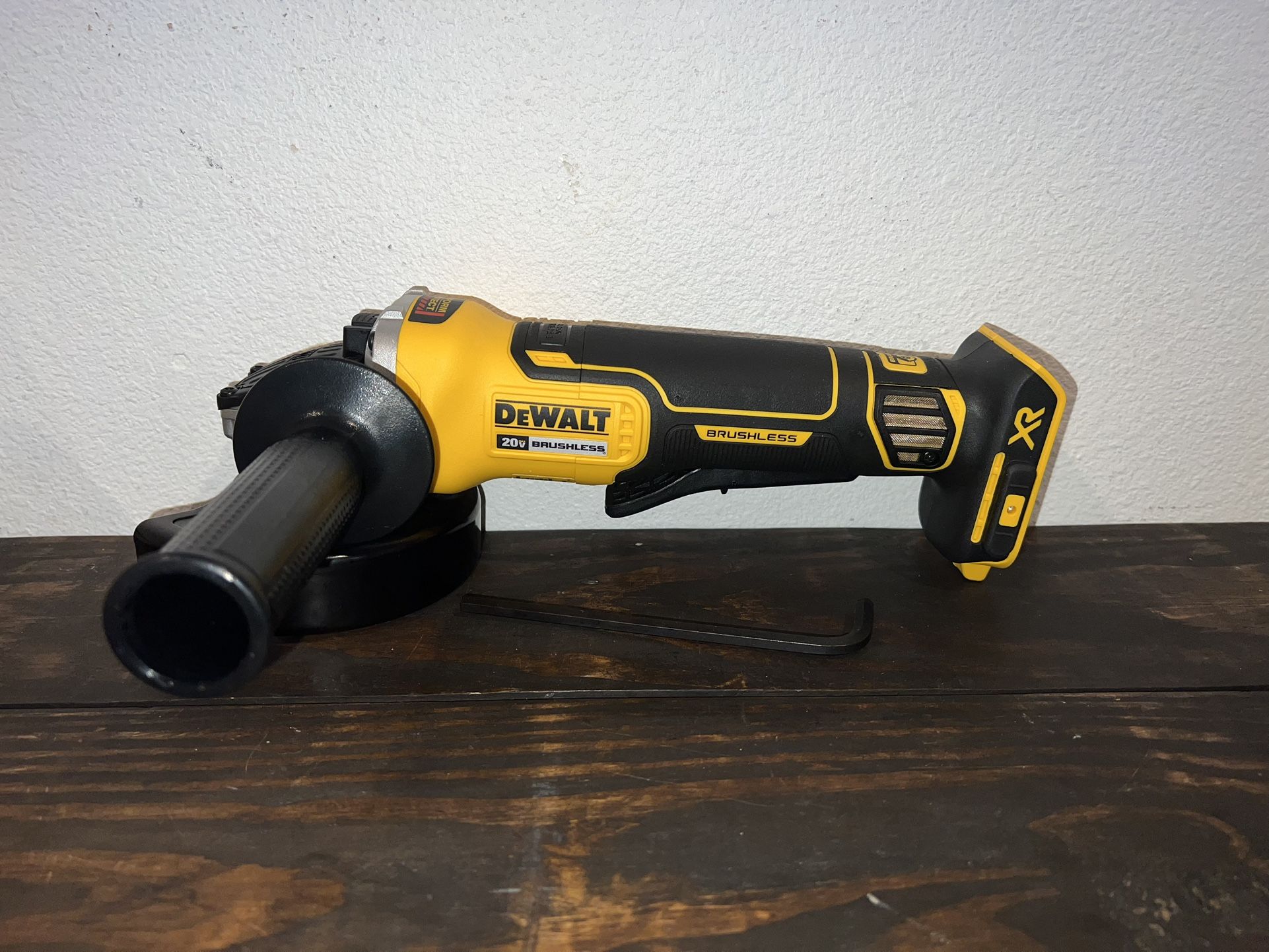 20V MAX XR Cordless Brushless 4.5 in. Paddle Switch Small Angle Grinder with Kickback Brake ‼️Tool Only‼️NO BATTERY - NO CHARGER