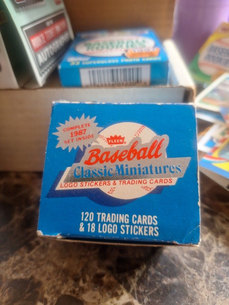 Baseball Clasic Miniatures Cards