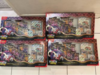 Paldean Fates Great Tusk & Iron Treads EX Premium Collection