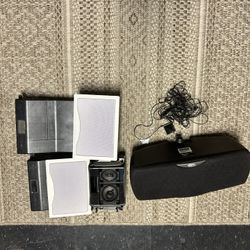 Bose And Kilosch Speakers In wall And Center 
