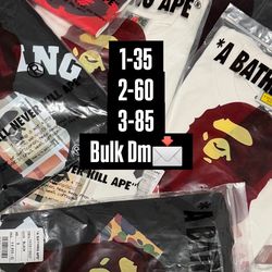 Bape tees
