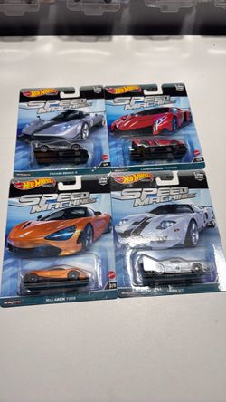 Hot Wheels Speed Machines Car Culture 4-Pack