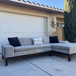 West Elm 2PC Sectional! 