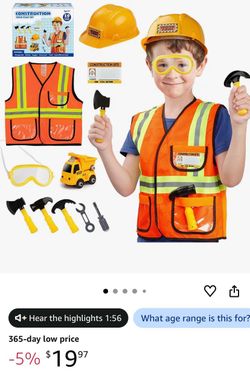 Kids construction play set