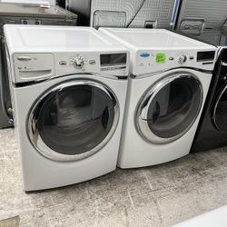 whirlpool duet front load washer dryer set qfi