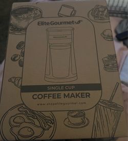 Elite Gourmet Single Cup Coffee Maker