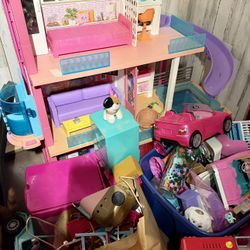 HUGE Lot Of Barbies