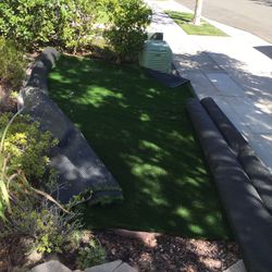 Turf Install Needed: Finish Cutting Needed (Rough Cut Done)