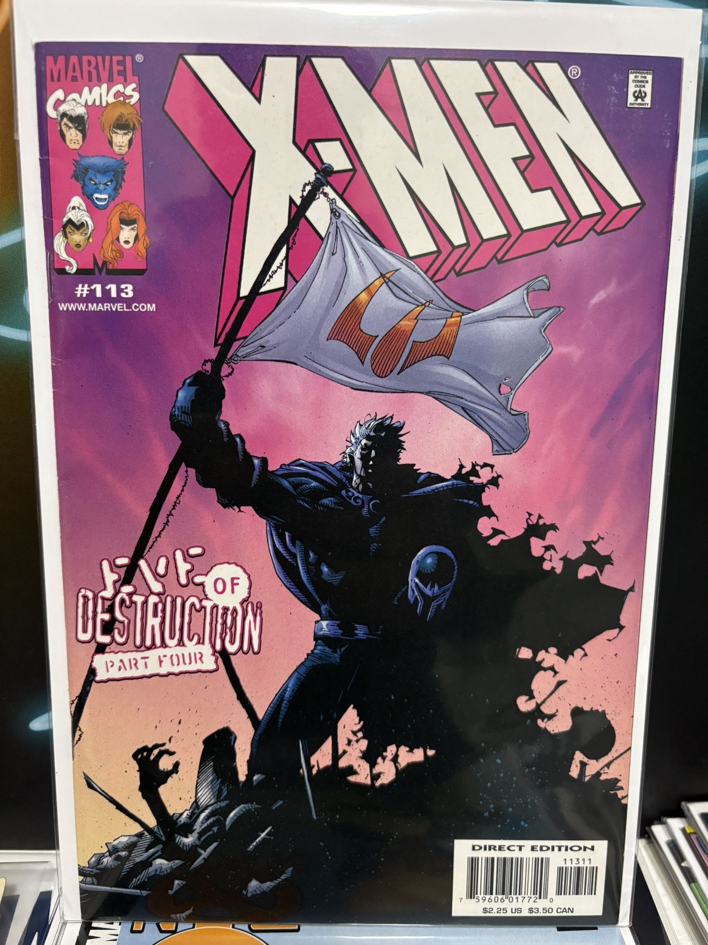 X-MEN #113 VOL2 MARVEL COMICS WOLVERINE JUNE 2001