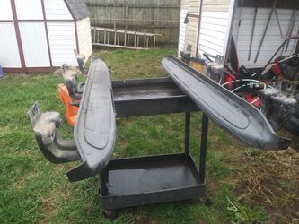 02 CHEVY TRAILBLAZER STEP RAILS