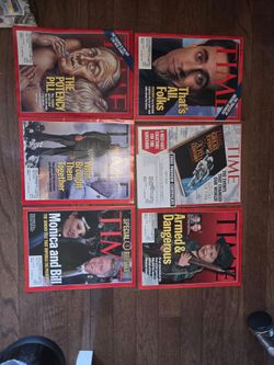 Vintage Time Magazines (16 of them)