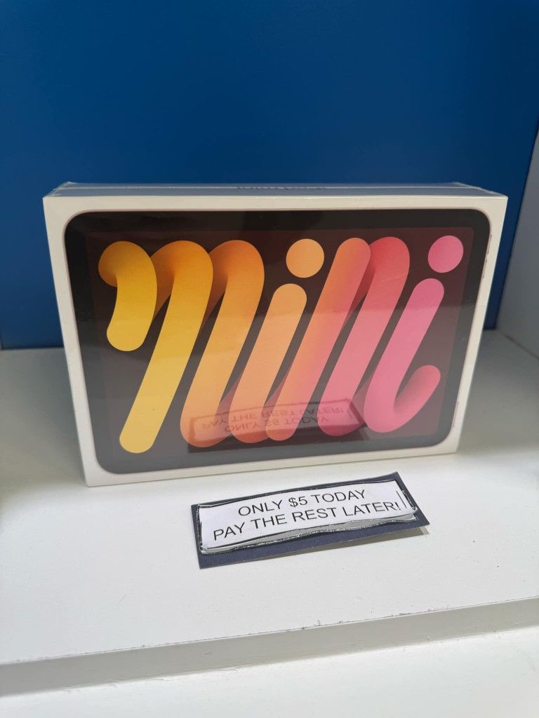 Apple iPad Mini 6 New Tablet 256GB - Pay $5 and the rest later
