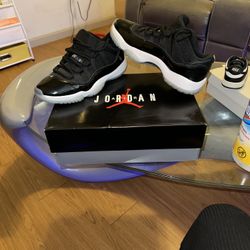 Air Jordan Black and White Sneakers