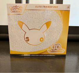 Pokemon 30th Anniversary ETB Box