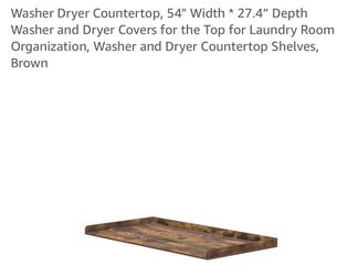 Countertop for Washer Dryer