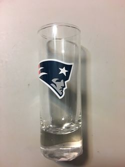New England Patriots shot glass