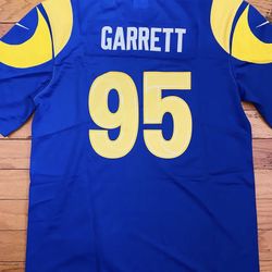 Garrett Blue Rams Jersey